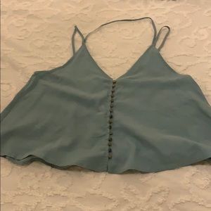 Free People Crop Flowy Tank- Small